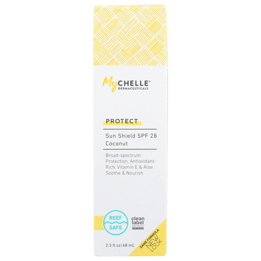 MYCHELLE DERMACEUTICALS: Sun Shield Spf 28 Coconut, 2.3 fo